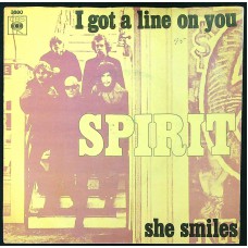 SPIRIT I Got A Line On You / She Smiles (CBS – 3880) Holland 1968 PS 45 (Classic Rock, Psychedelic Rock)
